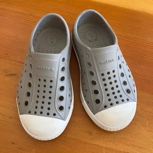 Gray Native Toddler Shoes